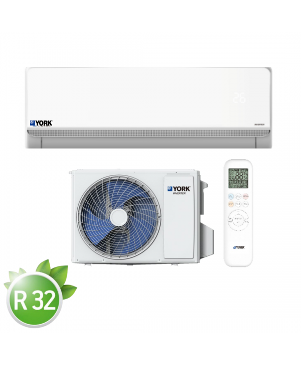  AIRE ACONDICIONADO DE 12.000BTU MARCA YORK SEER 17 INVERTER REFRIGERANTE R32