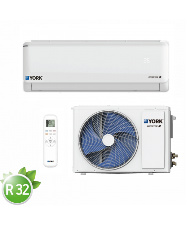  AIRE ACONDICIONADO DE 24.000BTU MARCA YORK SEER 17 INVERTER REFRIGERANTE R32