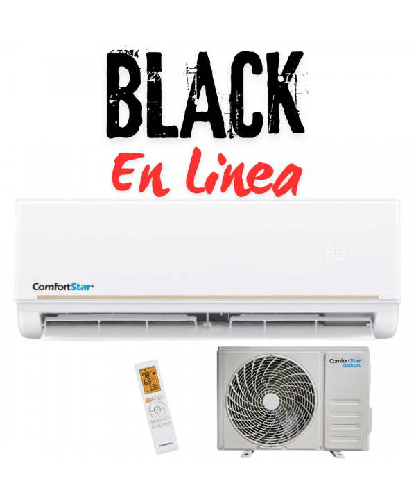 MINI SPLIT MARCA COMFORTSTAR, INVERTER DE 18.000BTU CON WIFI SEER 21