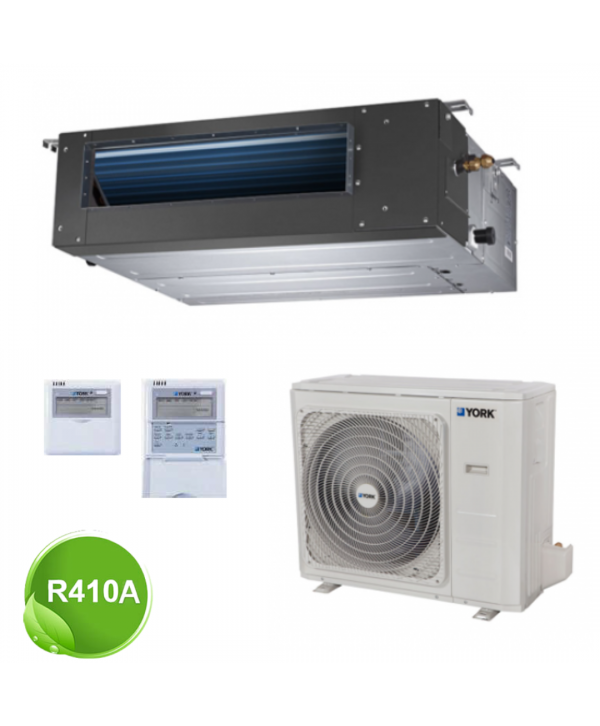 YORK FANCOIL  (EVAPORADOR Y CONDENSADOR 36.000BTU TECNOLOGIA INVERTER SEER 14) 