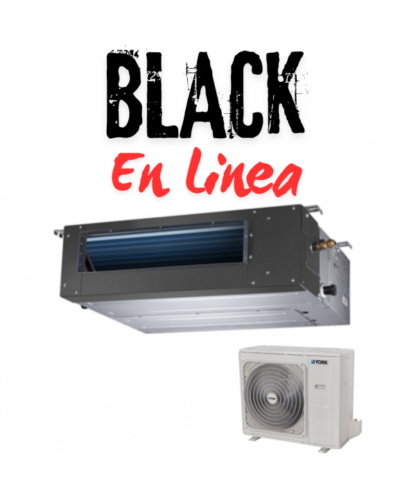 YORK FANCOIL  (EVAPORADOR Y CONDENSADOR 36.000BTU TECNOLOGIA INVERTER SEER 14) 