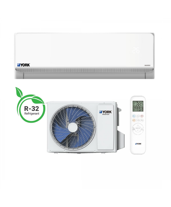  AIRE ACONDICIONADO DE 12.000BTU MARCA YORK SEER 17 INVERTER REFRIGERANTE R32