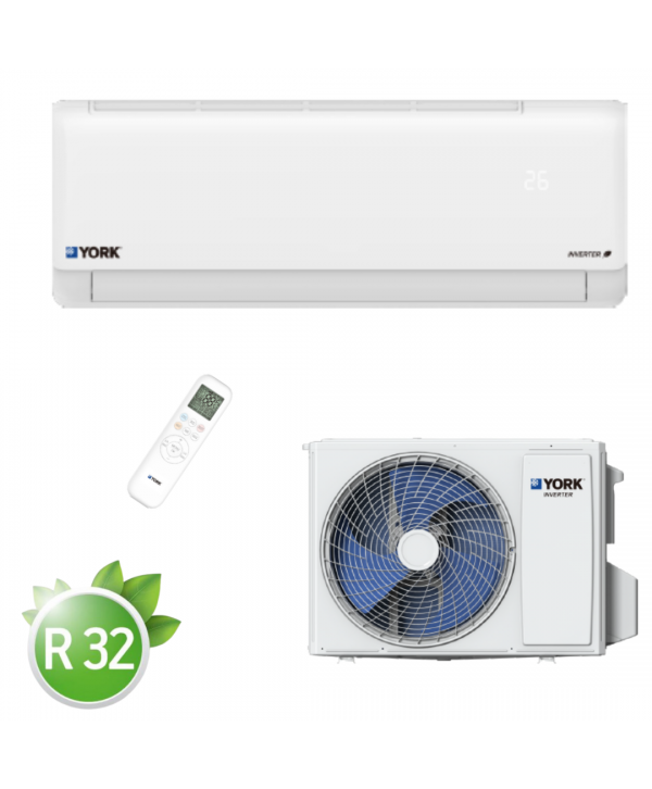  AIRE ACONDICIONADO DE 24.000BTU MARCA YORK SEER 21 INVERTER REFRIGERANTE R32
