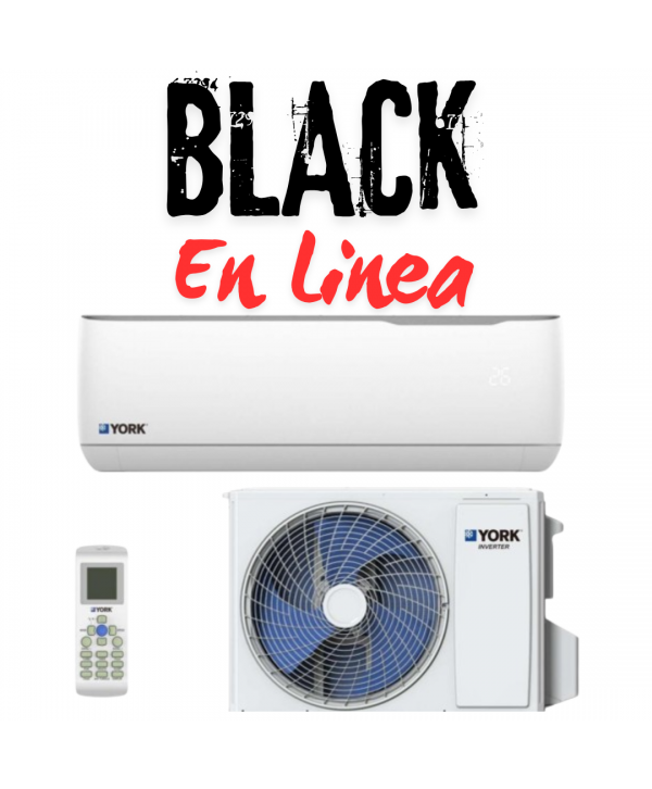  AIRE ACONDICIONADO DE 18.000BTU MARCA YORK SEER 20 INVERTER-ECA-AHRI