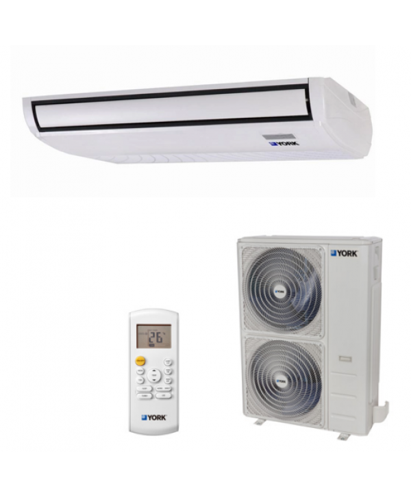 YORK PISO CIELO  (EVAPORADOR Y CONDENSADOR 55.000BTU TECNOLOGIA INVERTER SEER 14) 